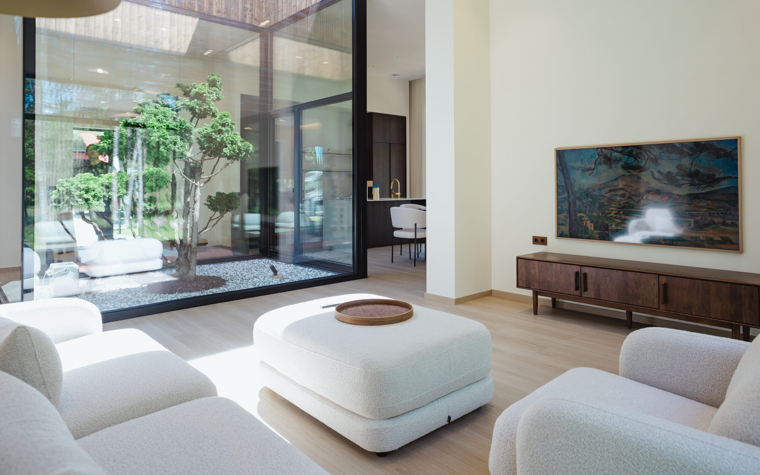 Thermowood cable outlet by Wemel Wood