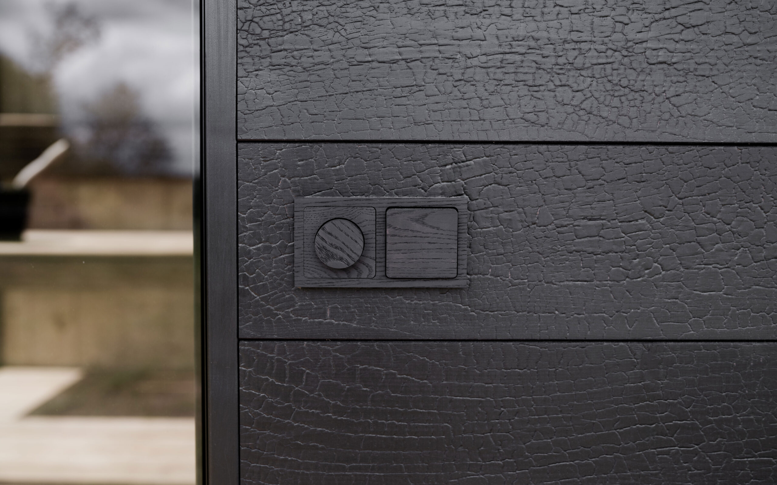 Wemel Wood rotary dimmers combine smooth lighting control with the warmth of natural thermowood.